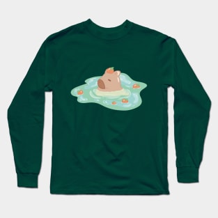 Capybara Spa Long Sleeve T-Shirt